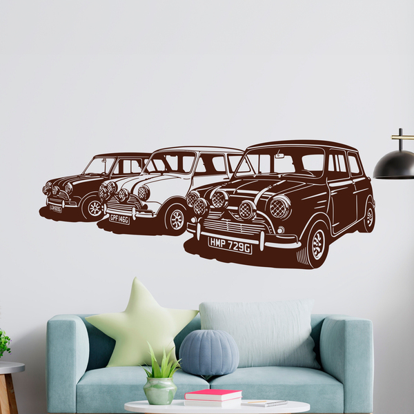 Stickers muraux: Italian Job minis
