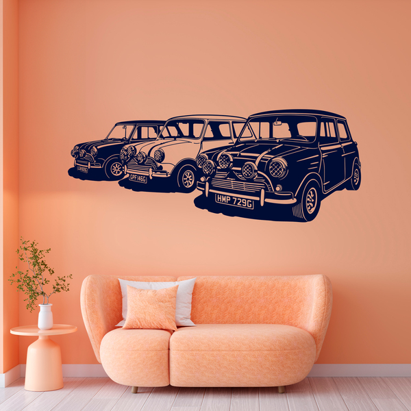 Stickers muraux: Italian Job minis