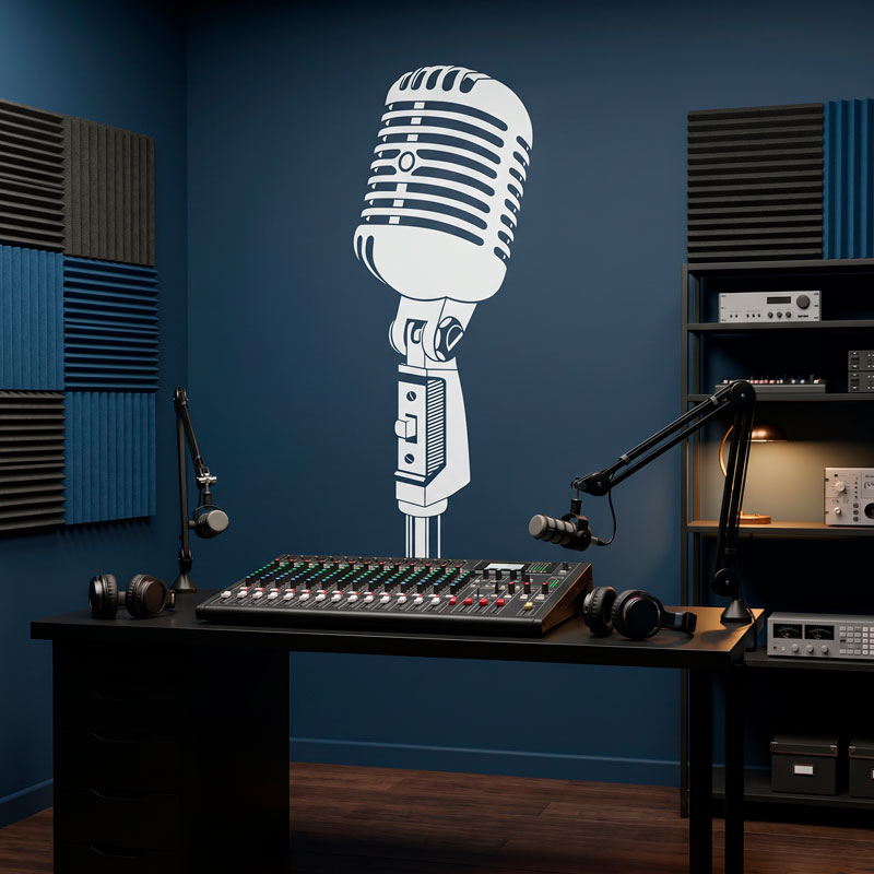 Microphone vintage 5/7