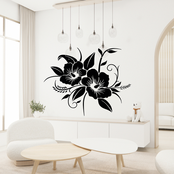 Stickers muraux: Orchidées florales