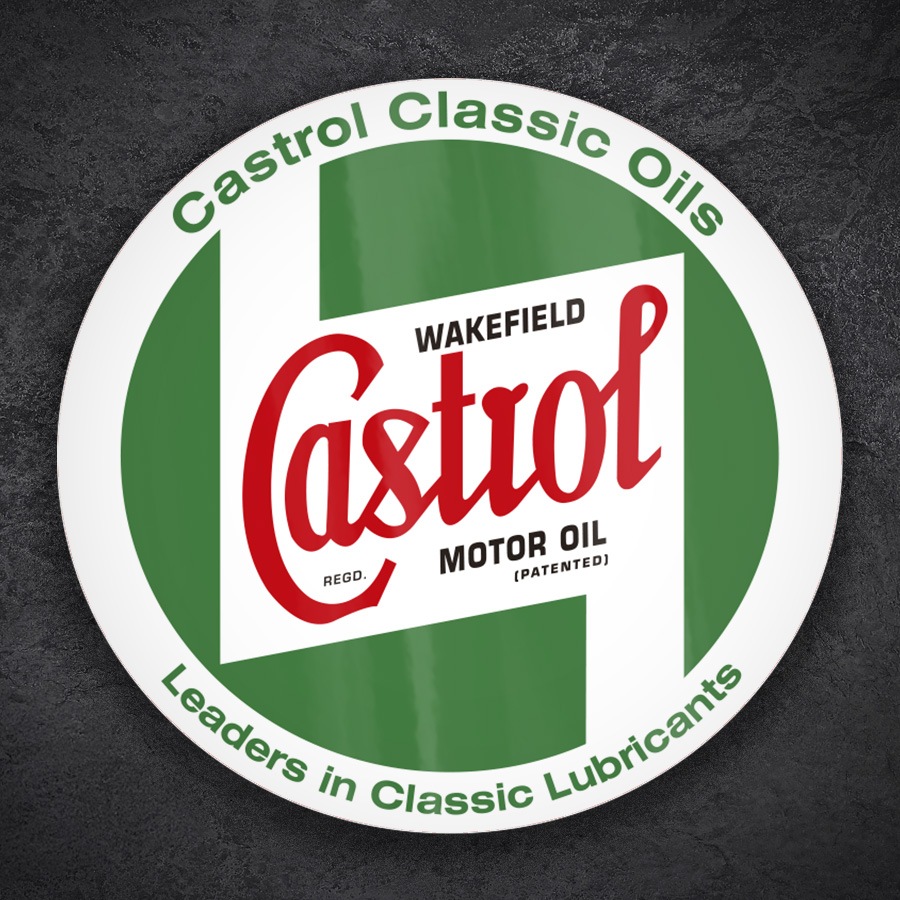Autocollants: Logo Classique Castrol