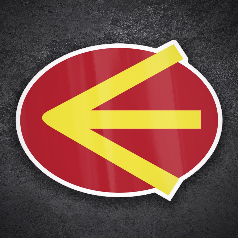 Autocollants: Logo Vintage Energie