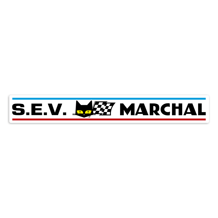 Autocollants: Logo Chat S.E.V. Marchal