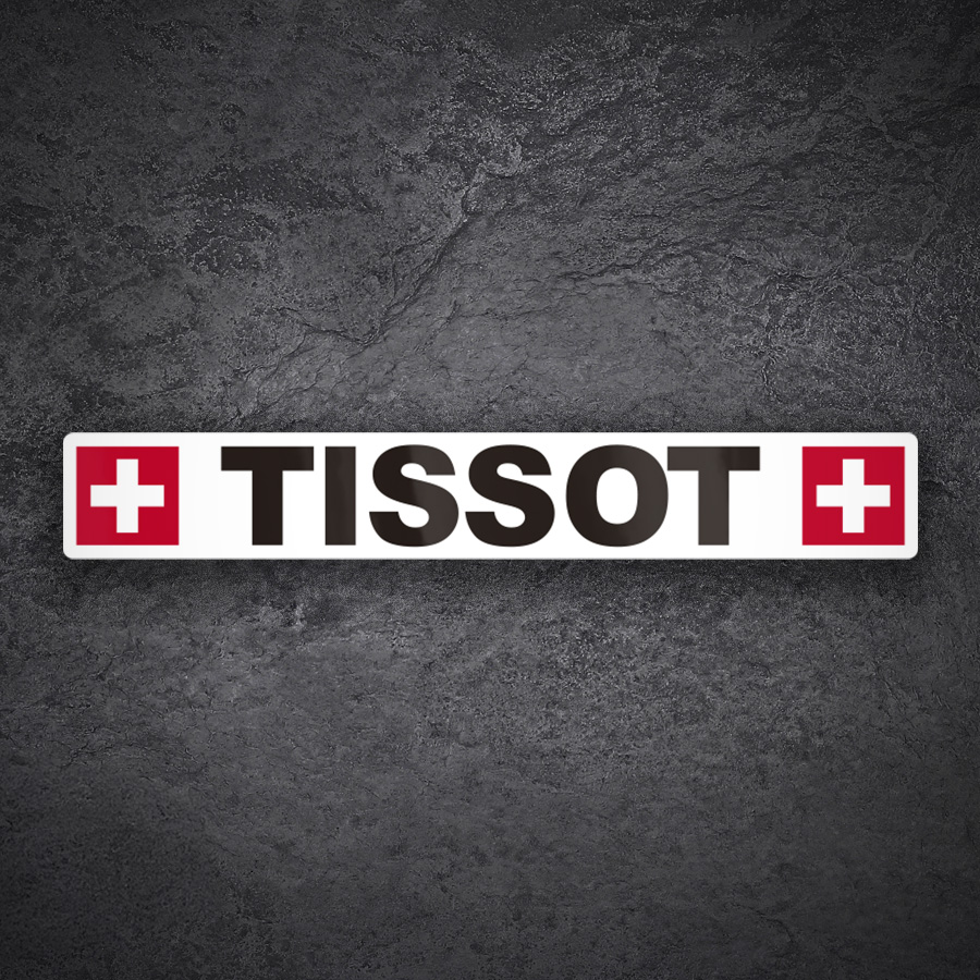 Autocollants: Embl&egrave;me Tissot Racing