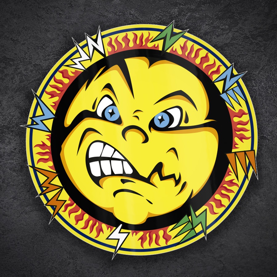 Autocollants: Soleil Valentino Rossi