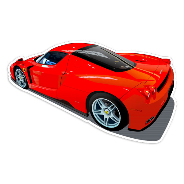 Autocollants: Illustration Supercar Ferrari Enzo