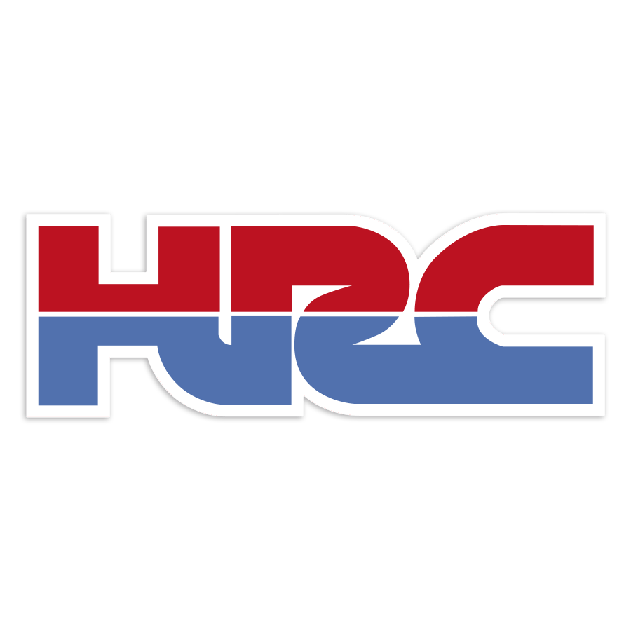 Autocollants: Logo HRC Honda Racing