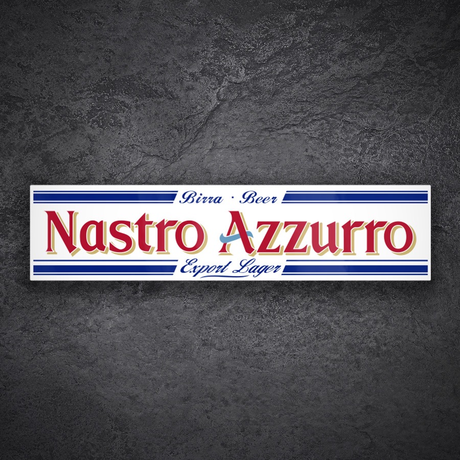 Autocollants: Logo Nastro Azzurro
