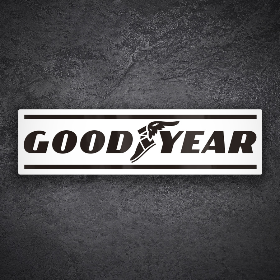 Autocollants: Logo Goodyear