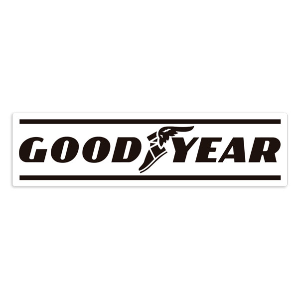 Autocollants: Logo Goodyear
