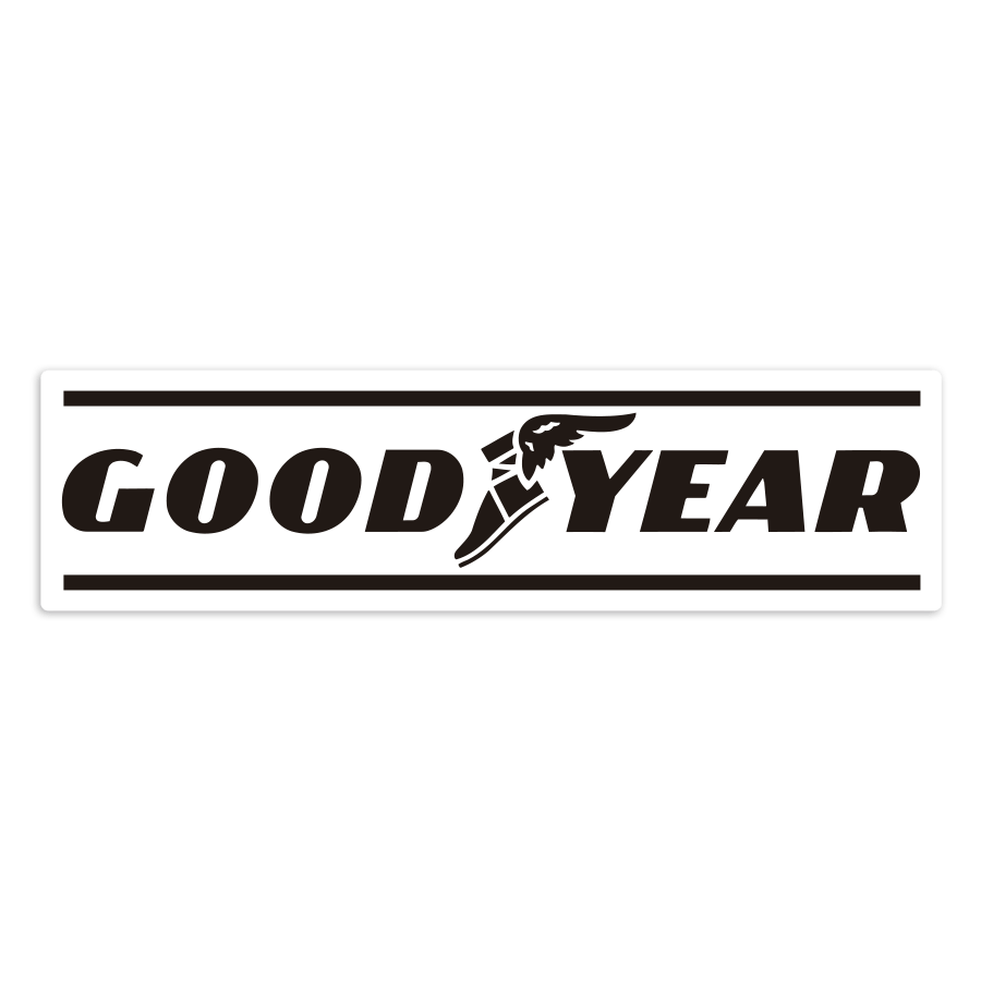Autocollants: Logo Goodyear