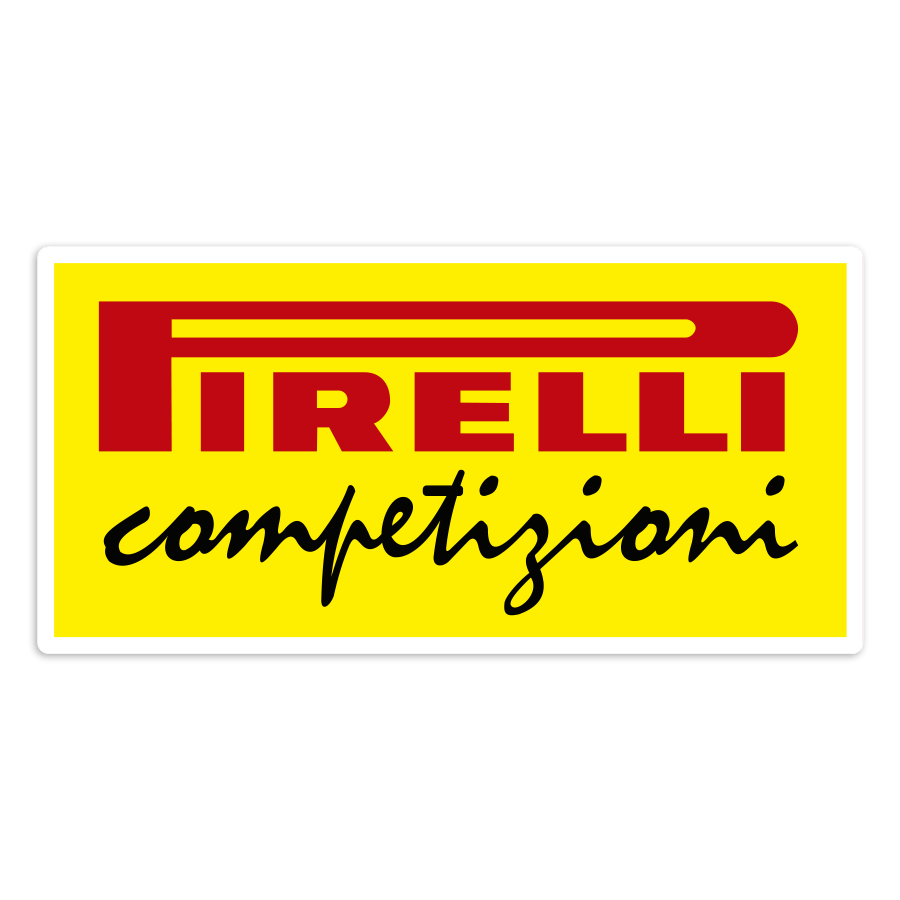 Autocollants: Logo Pirelli Competizioni
