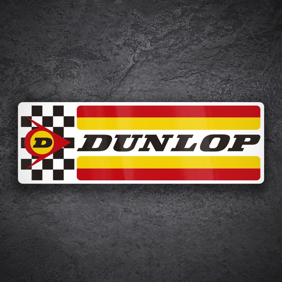 Autocollants: Logo Dunlop Classique