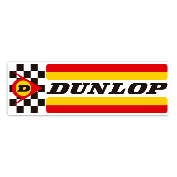 Autocollants: Logo Dunlop Classique