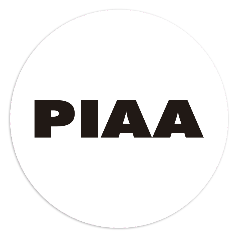 Autocollants: PIAA en Lettres Majuscules et Gras