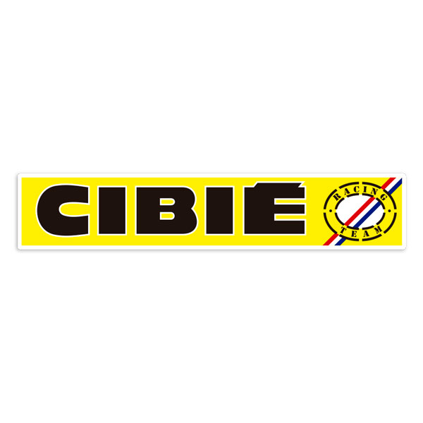 Autocollants: Logo Cibi&eacute; Racing Team