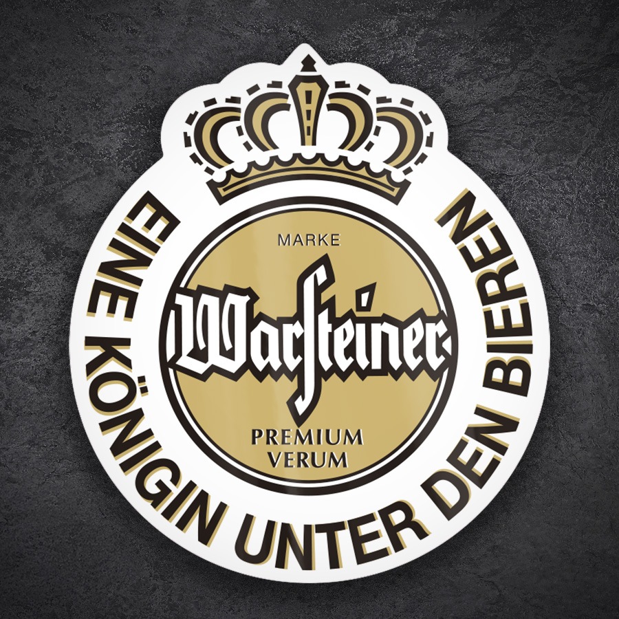 Autocollants: Warsteiner Premium Verum