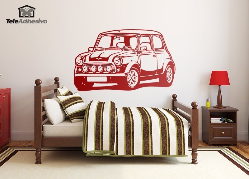 Stickers muraux: Mini Cooper