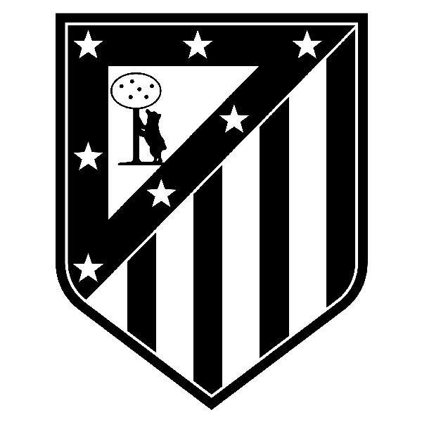 Stickers muraux: Écusson Atlético de Madrid