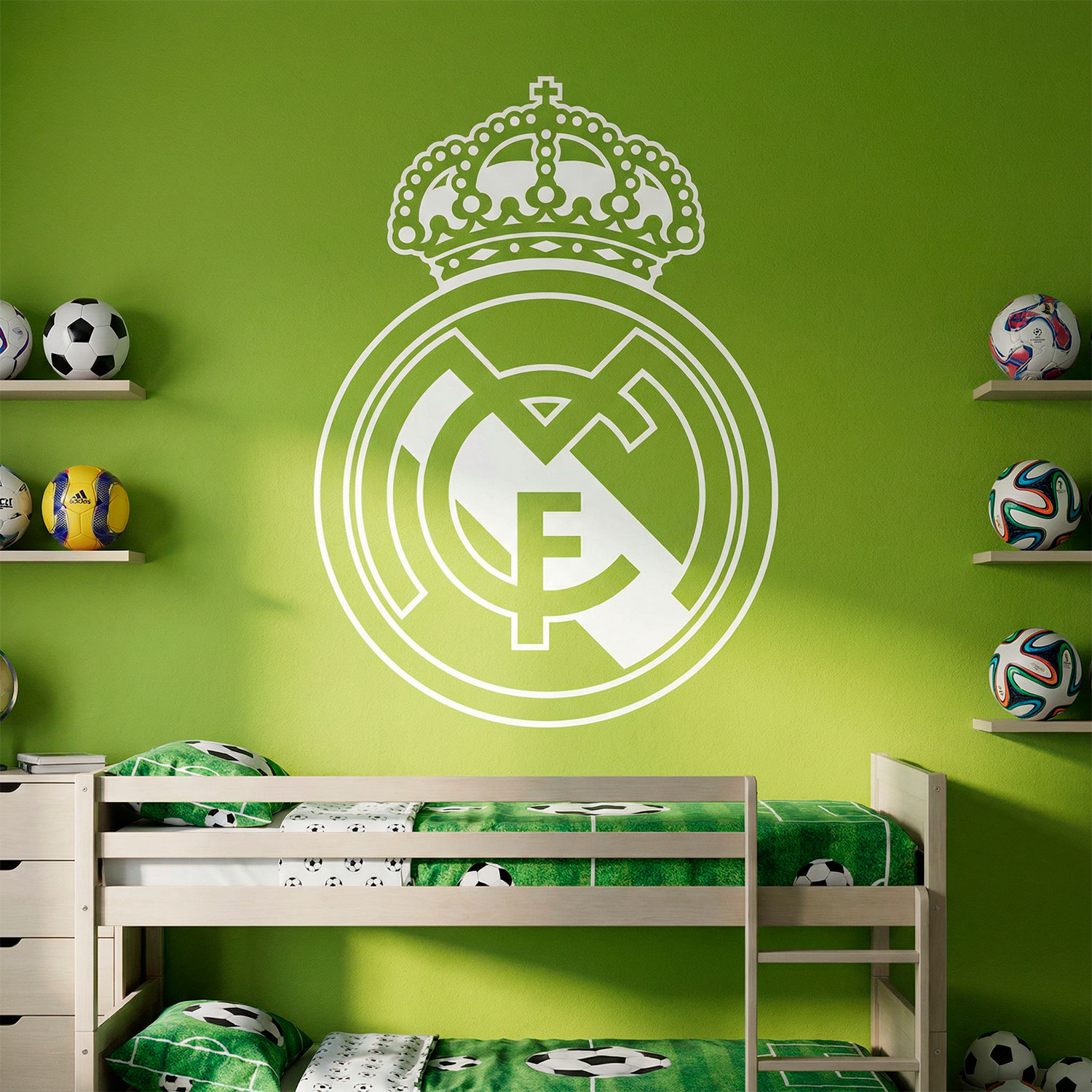Stickers muraux: &Eacute;cusson Real Madrid
