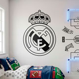 Stickers muraux: &Eacute;cusson Real Madrid 9