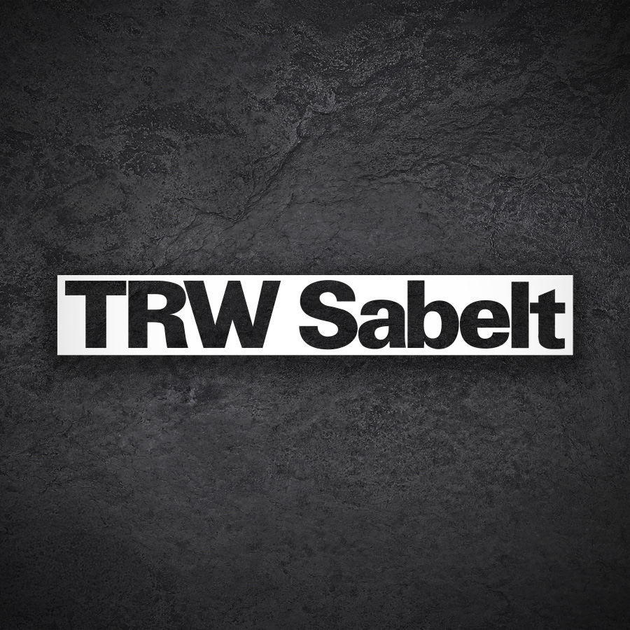 Autocollants: Logo TRW Sabelt