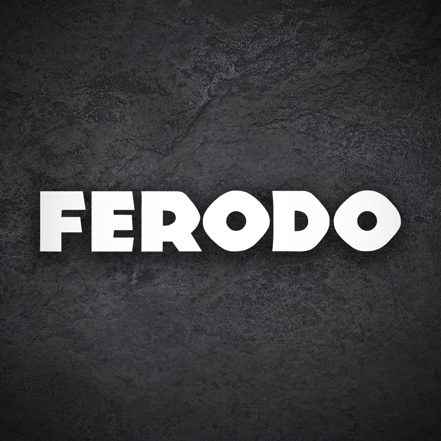 Autocollants: Logo Freins Ferodo en Typographie Moderne