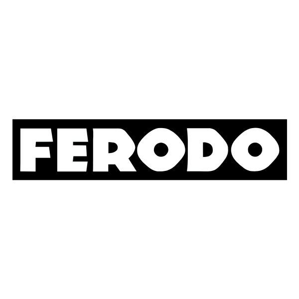 Autocollants: Logo Ferodo en Typographie Bold