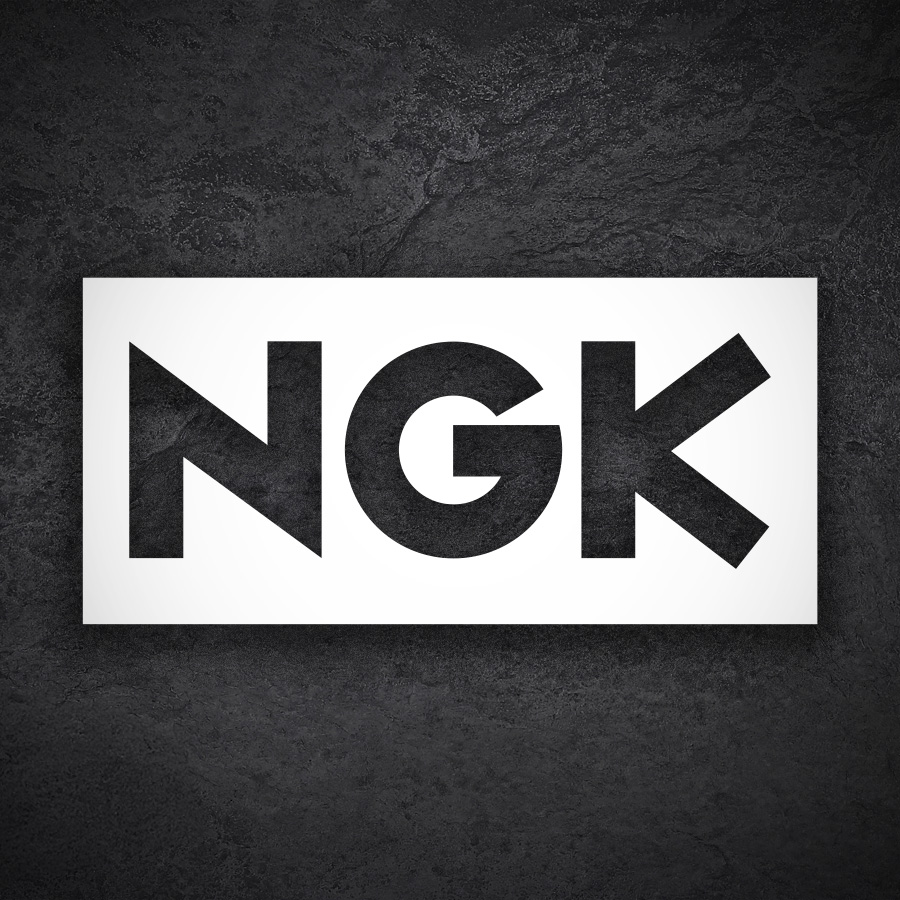 Autocollants: Logo Bougies NGK