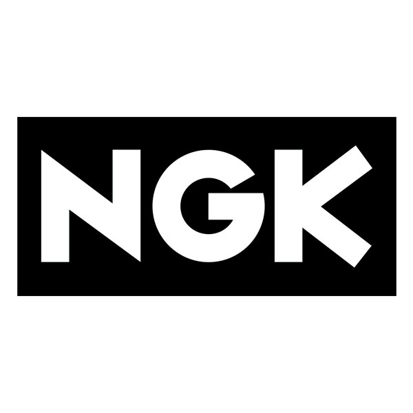 Autocollants: Logo Bougies NGK