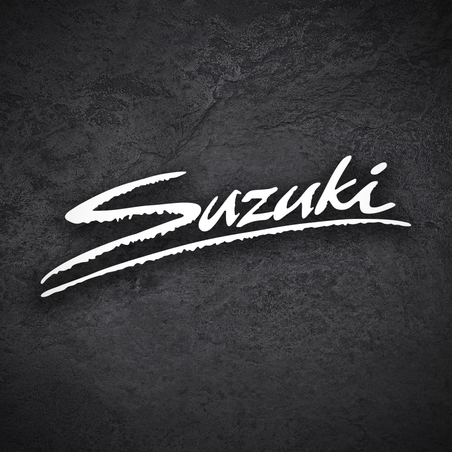 Autocollants: Logo Suzuki Script