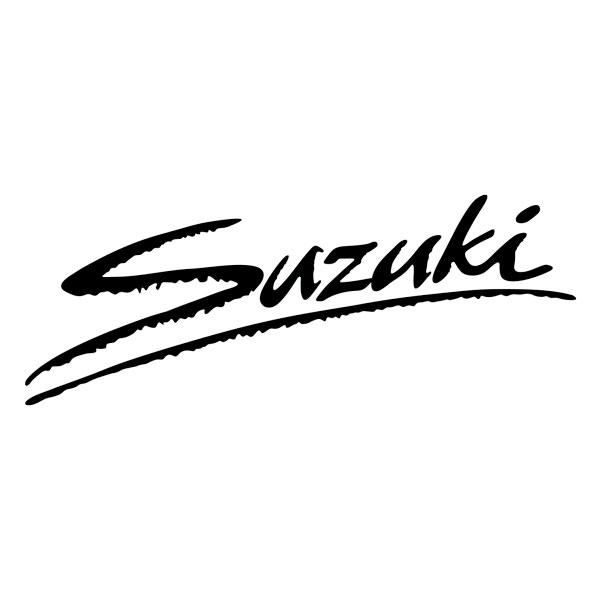 Autocollants: Logo Suzuki Script