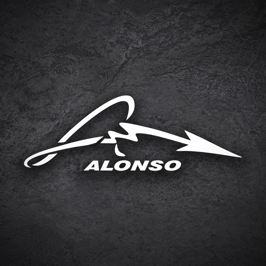 Autocollants: Logo Signature Fernando Alonso