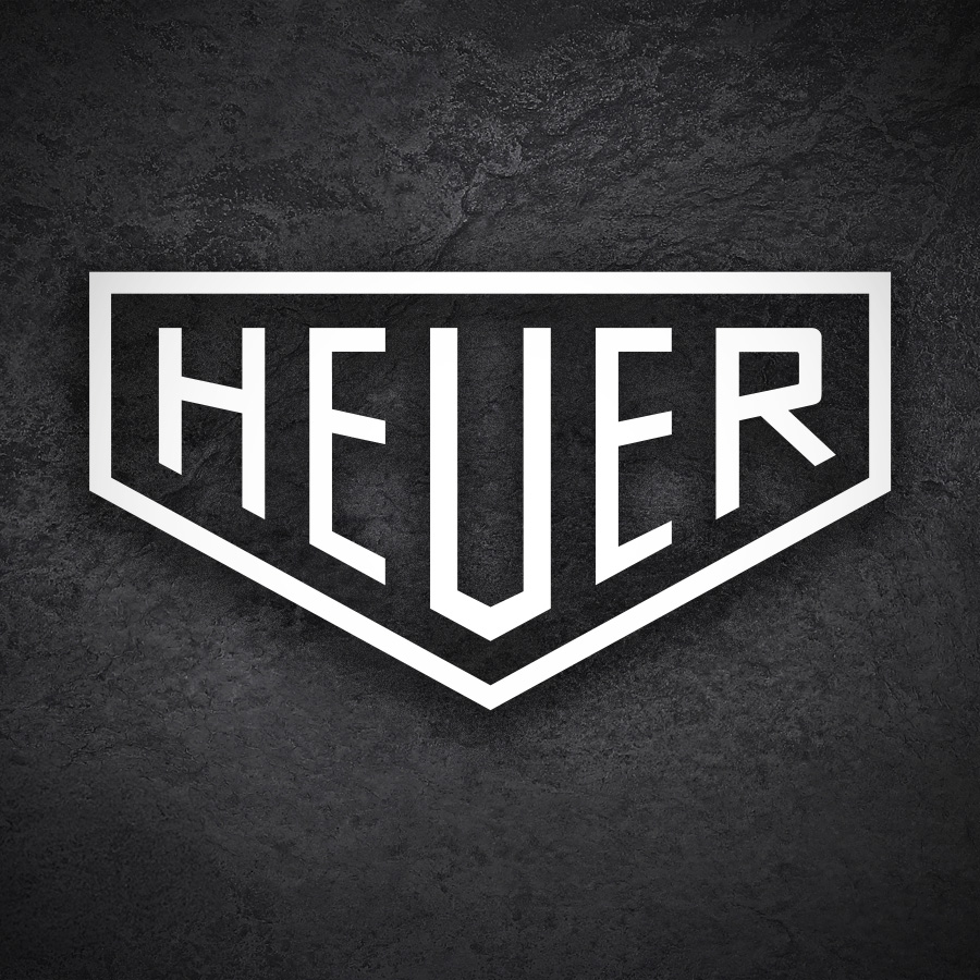Autocollants: Logo Heuer Vintage