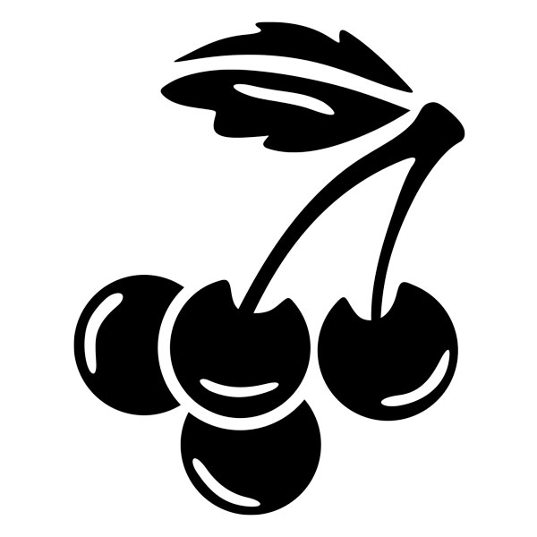 Autocollants: Cerises