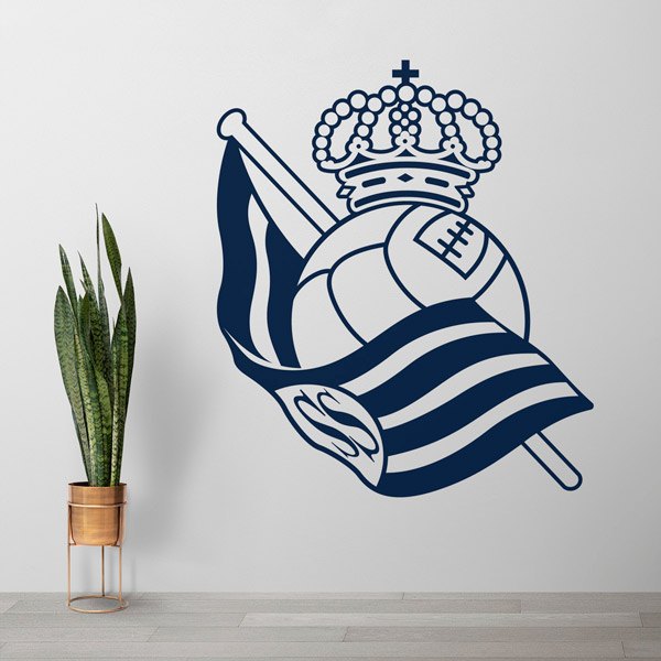 Stickers muraux: Écusson Real Sociedad de San Sebastián
