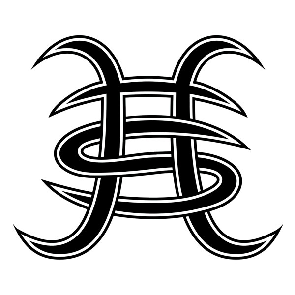 Autocollants: Logo H&eacute;roes del Silencio HS