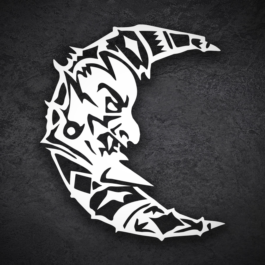 Autocollants: Lune Valentino Rossi The Doctor