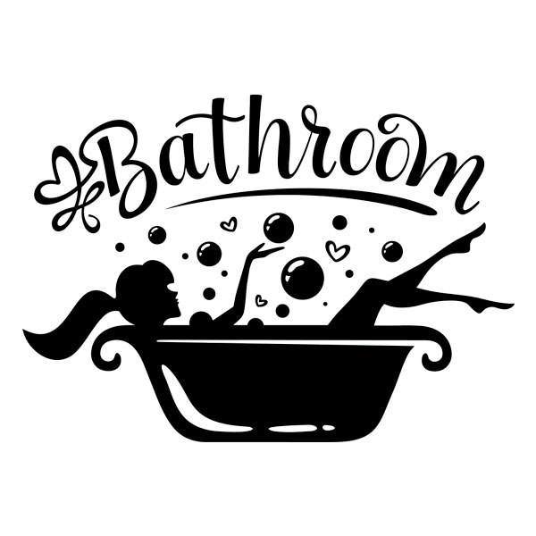 Stickers muraux: Salle de Bain Relax
