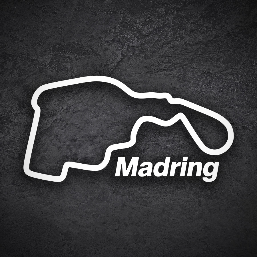 Autocollants: Circuit Madring Grand Prix d'Espagne