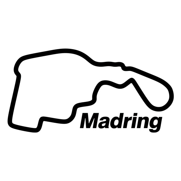 Autocollants: Circuit Madring Grand Prix d'Espagne