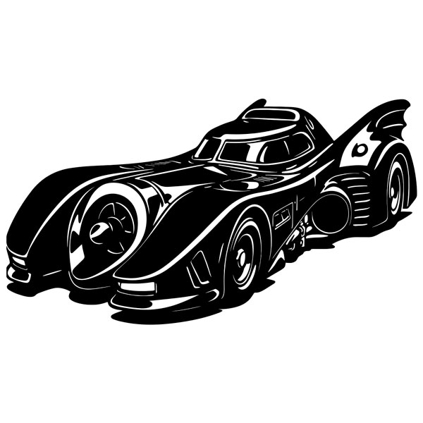 Stickers muraux: Batmobile