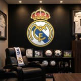 Stickers muraux: &Eacute;cusson Real Madrid couleur  9