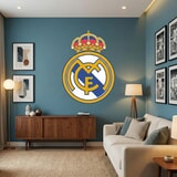 Stickers muraux: &Eacute;cusson Real Madrid couleur  11