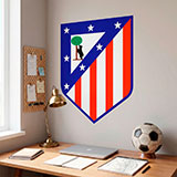 Stickers muraux: &Eacute;cusson Atl&eacute;tico de Madrid couleur  14