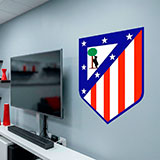 Stickers muraux: &Eacute;cusson Atl&eacute;tico de Madrid couleur  15
