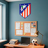 Stickers muraux: &Eacute;cusson Atl&eacute;tico de Madrid couleur  18