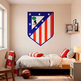 Stickers muraux: &Eacute;cusson Atl&eacute;tico de Madrid couleur  11