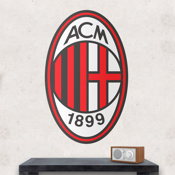 Stickers muraux: Écusson AC Milan 1