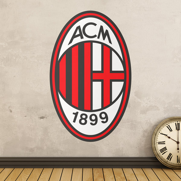 Stickers muraux: Écusson AC Milan